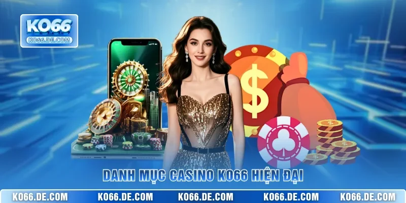 Danh mục casino KO66 hiện đại